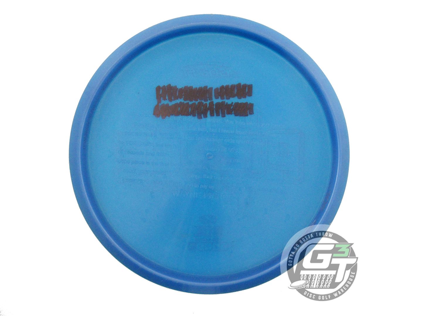 USED Discraft [PIERCE] FIRST RUN Z Sol 174g Blue Holo Star Foil Midrange Disc