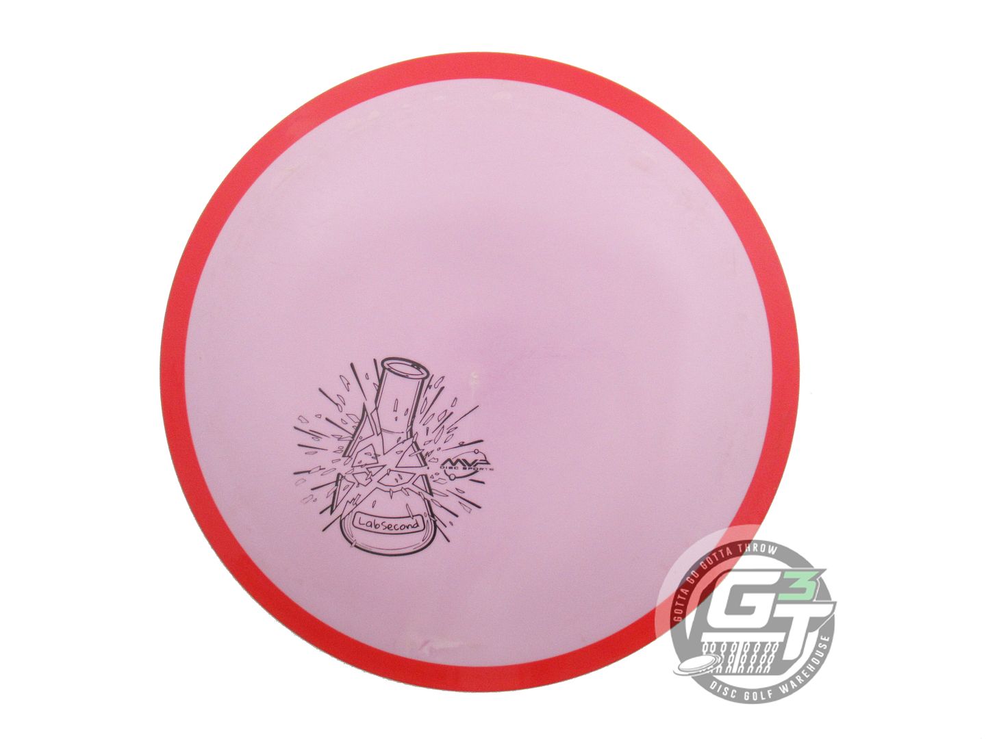 NOS Axiom Discs X-OUT Fission Time Lapse 161g Lilac Red Rim Driver Disc