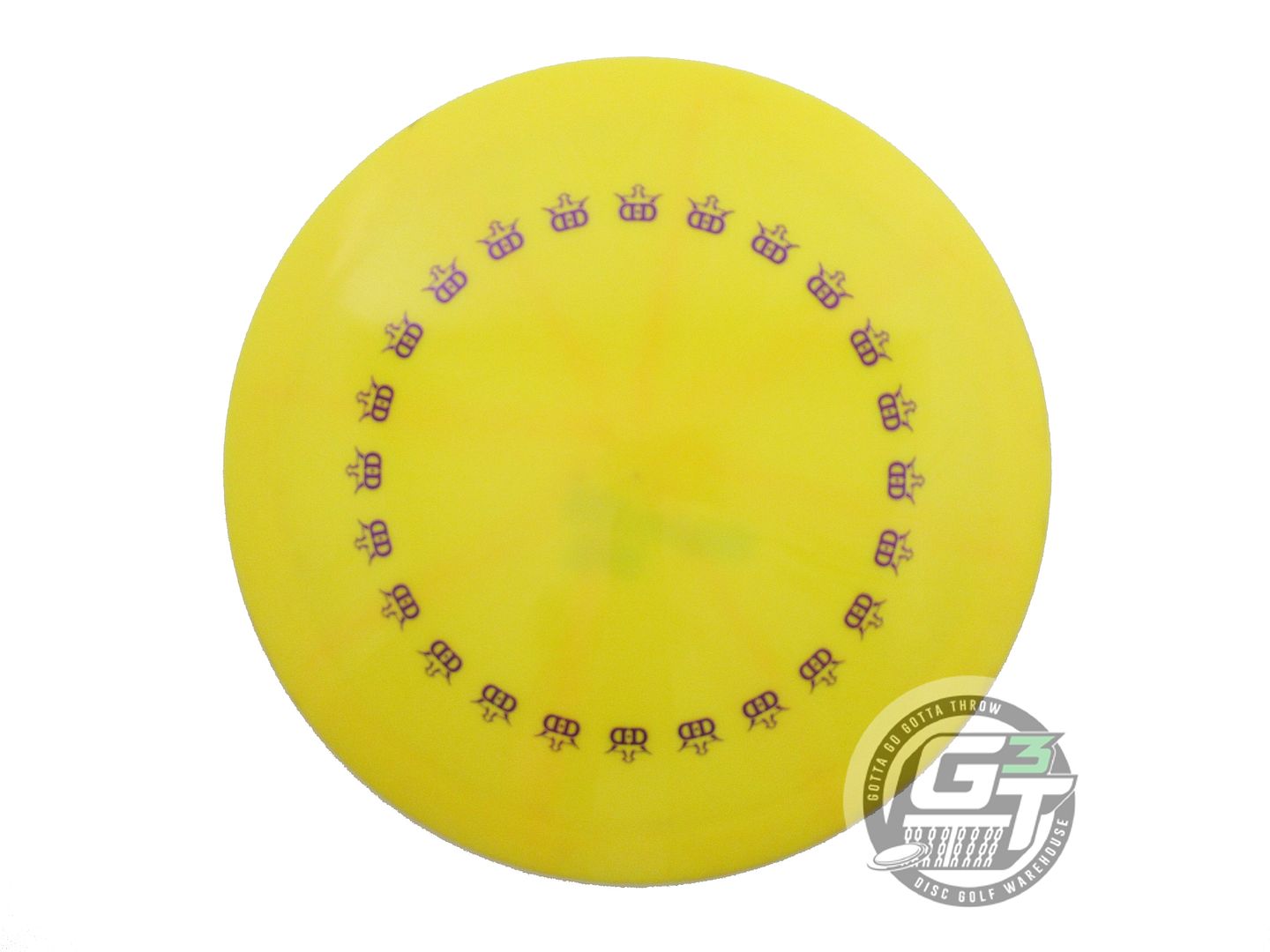 USED Dynamic Discs Fuzion Evader 176g Yellow Purple Foil Fairway Driver Disc