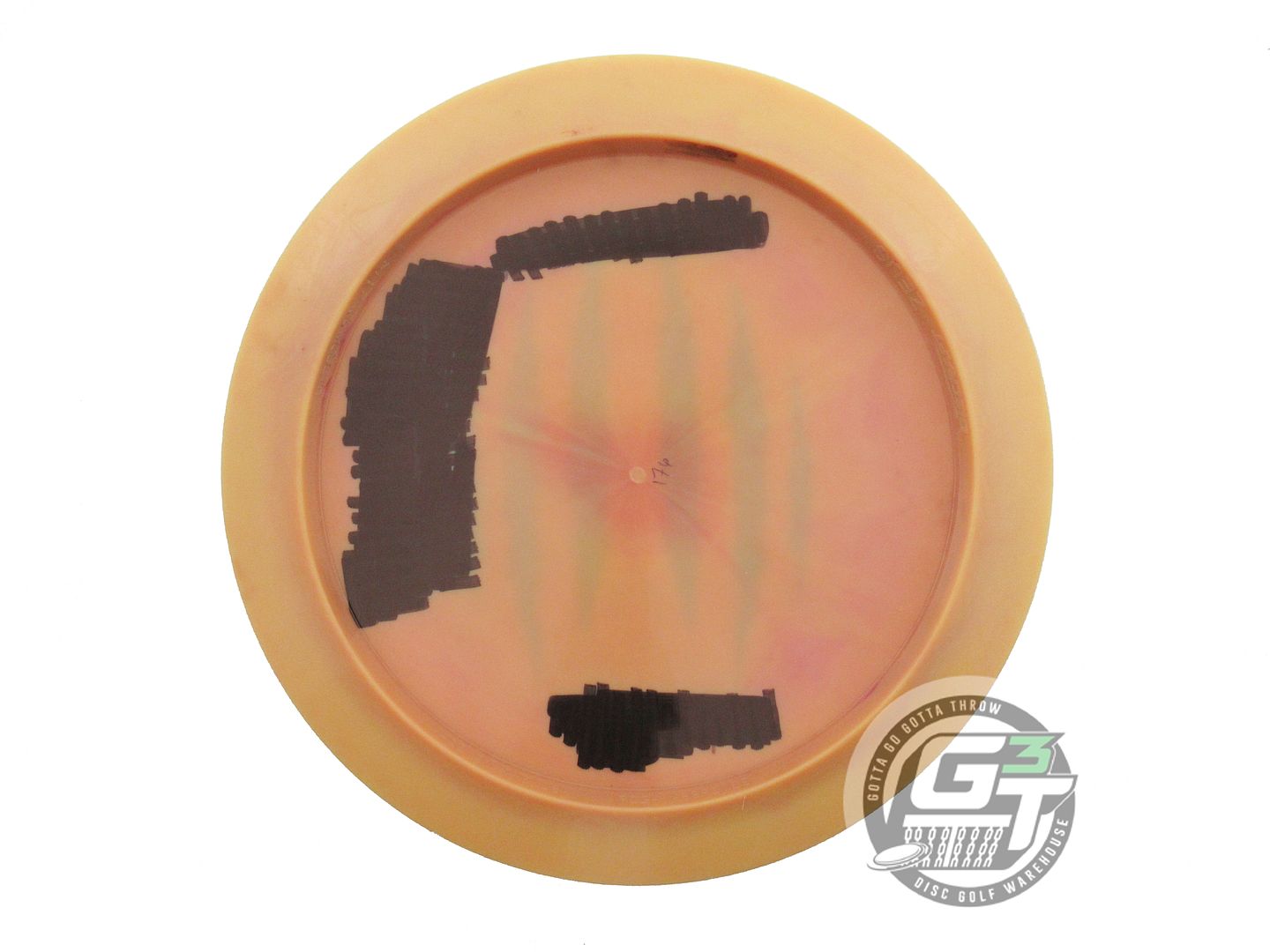 USED Discraft [McBETH] 6X CLAW ESP Zeus 176g Marigold-Red Driver Golf Disc