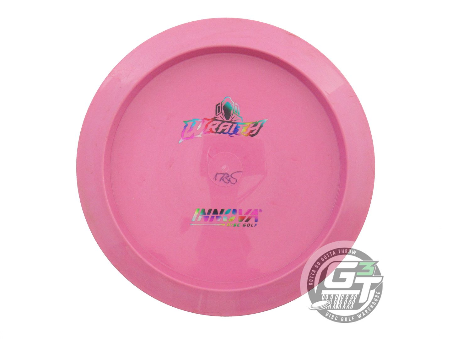 USED Innova Backstamp Star Wraith 176g Pink Jellybean Foil Driver Golf Disc