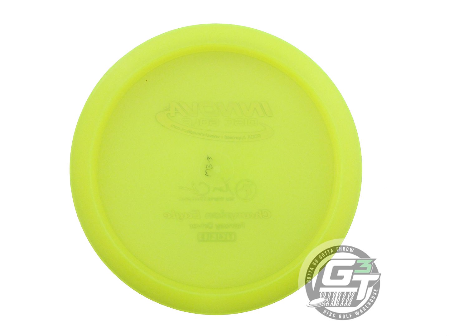 NOS Innova Champion Eagle 175g Yellow Purple Foil Fairway Driver Golf Disc