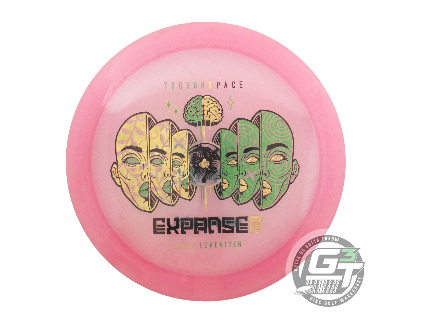 USED Thought Space [LORENTZEN] Vex Expanse 175g Pink Distance Driver Golf Disc