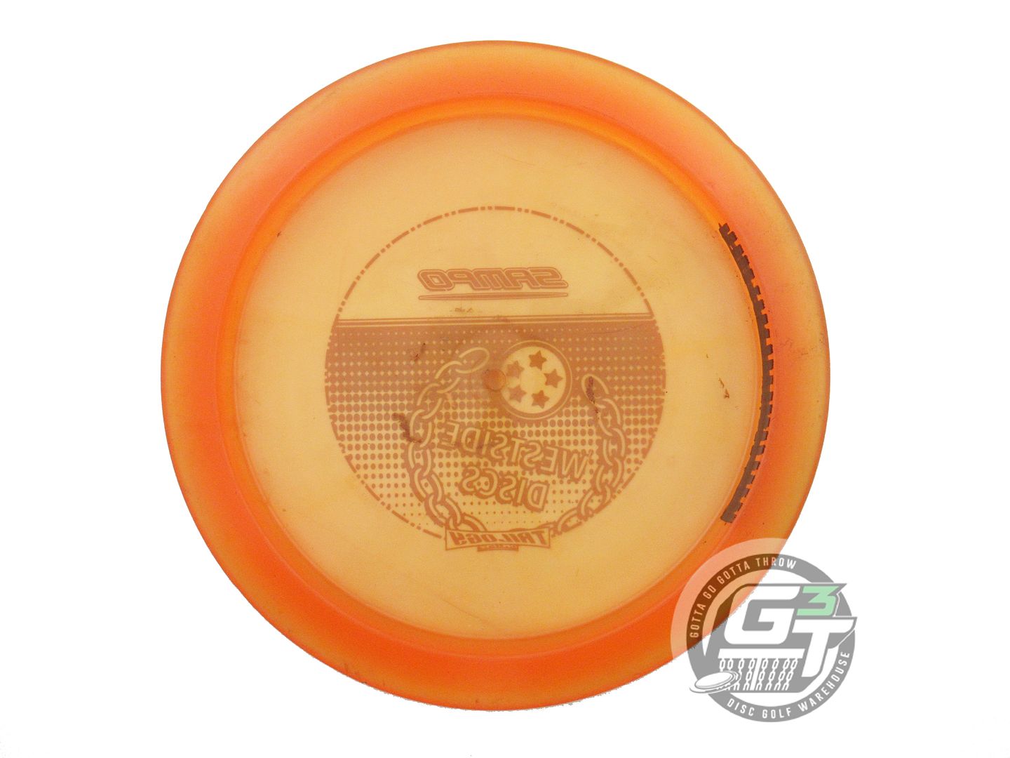 USED Westside Discs VIP Sampo 173g Orange Red Foil Fairway Driver Golf Disc