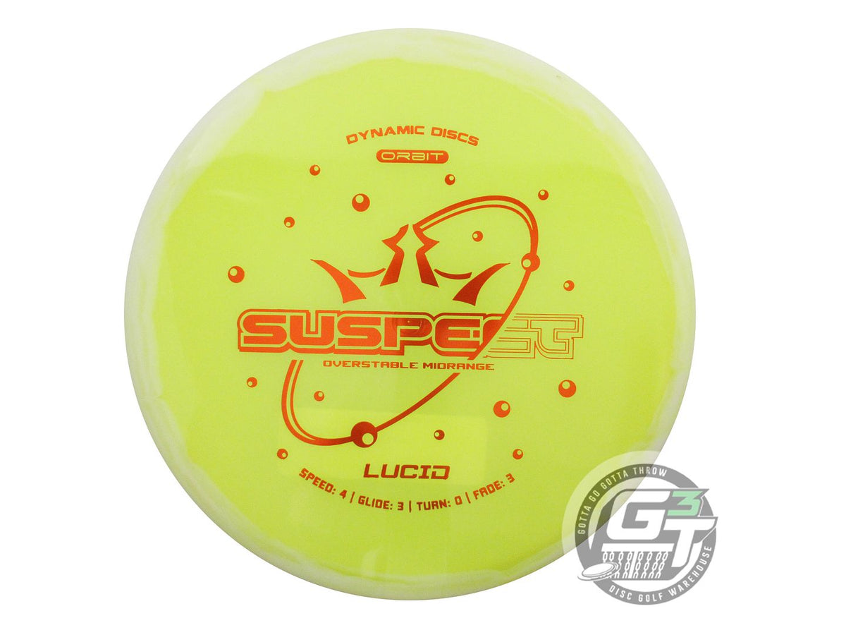 Dynamic Discs Lucid Orbit Suspect Midrange Golf Disc (Individually Lis ...
