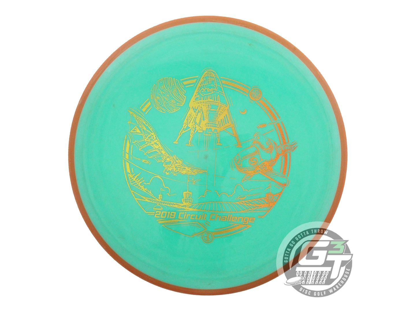 USED Axiom Discs Prism Neutron Pyro 180g Green Orange Rim Midrange Golf Disc
