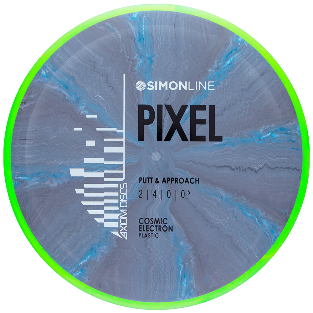 Axiom Simon Line Cosmic Electron Pixel [Simon Lizotte] Putter Golf Disc
