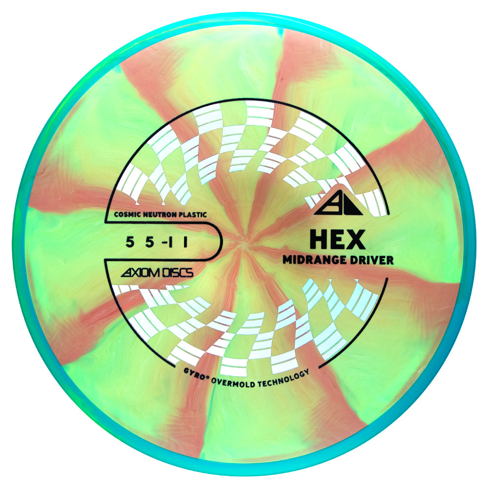 Axiom Cosmic Neutron Hex Midrange Golf Disc