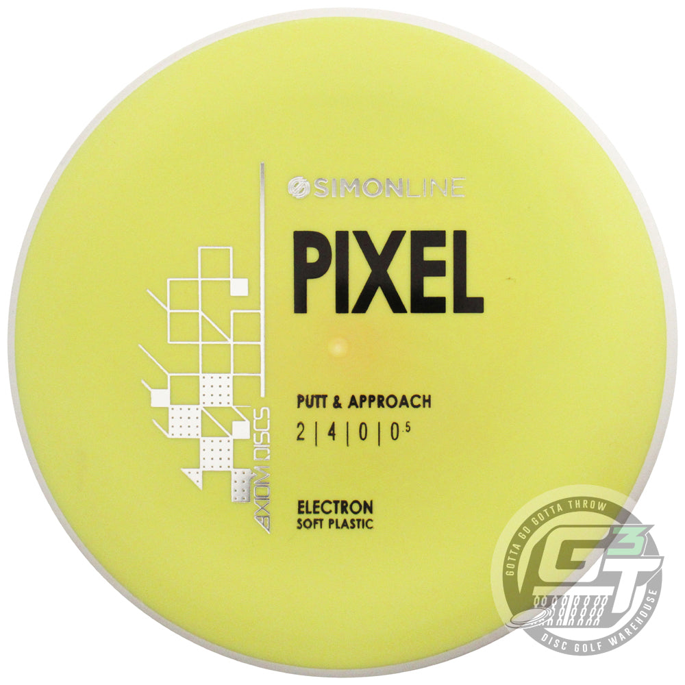 Axiom Simon Lizotte Simon Line Electron Soft Pixel Putter Golf Disc (Limit 5 Per Customer)