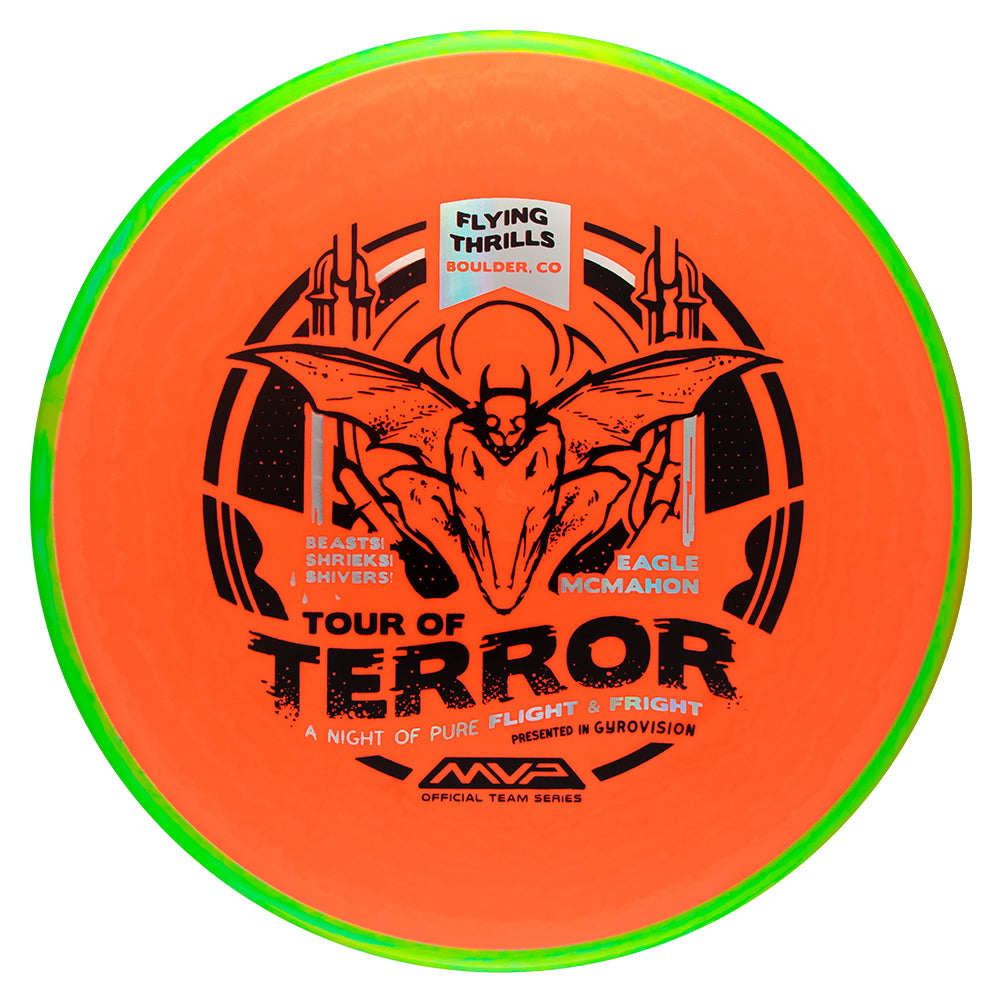 Axiom Limited Edition 2024 Team Series Halloween Edition Eagle McMahon Fission Pyro Midrange Golf Disc