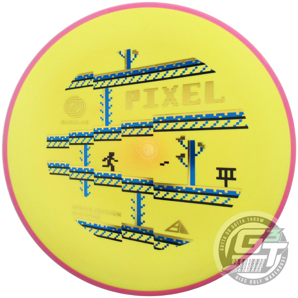PRE-ORDER Axiom Special Edition Simon Lizotte Simon Line Electron Pixel Putter Golf Disc (Release Date 2/16/24)