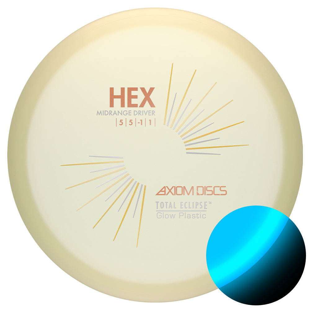 Axiom Total Eclipse Glow Proton Hex Midrange Golf Disc