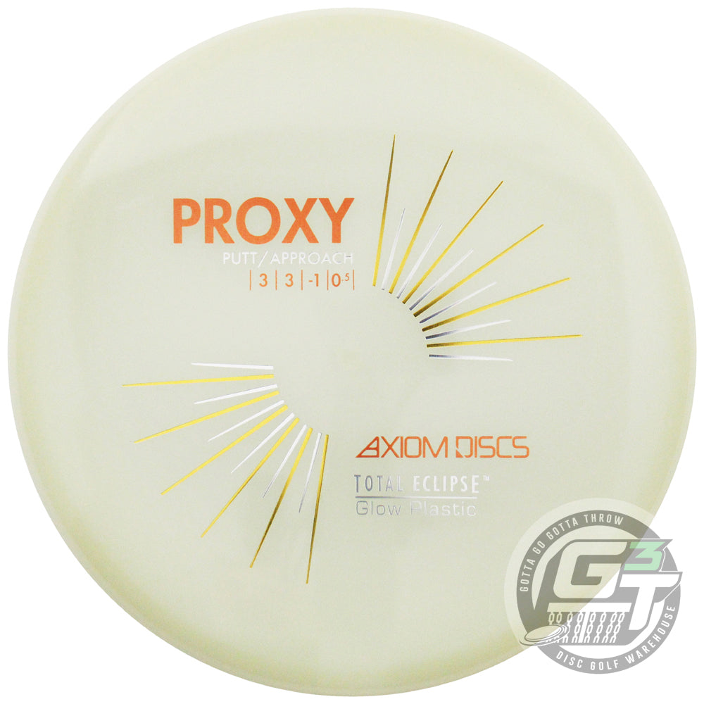 Axiom Total Eclipse Glow Proton Proxy Putter Golf Disc