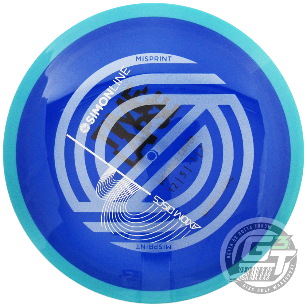 Axiom Misprint Simon Lizotte Simon Line Neutron Time-Lapse [Retool] Distance Driver Golf Disc