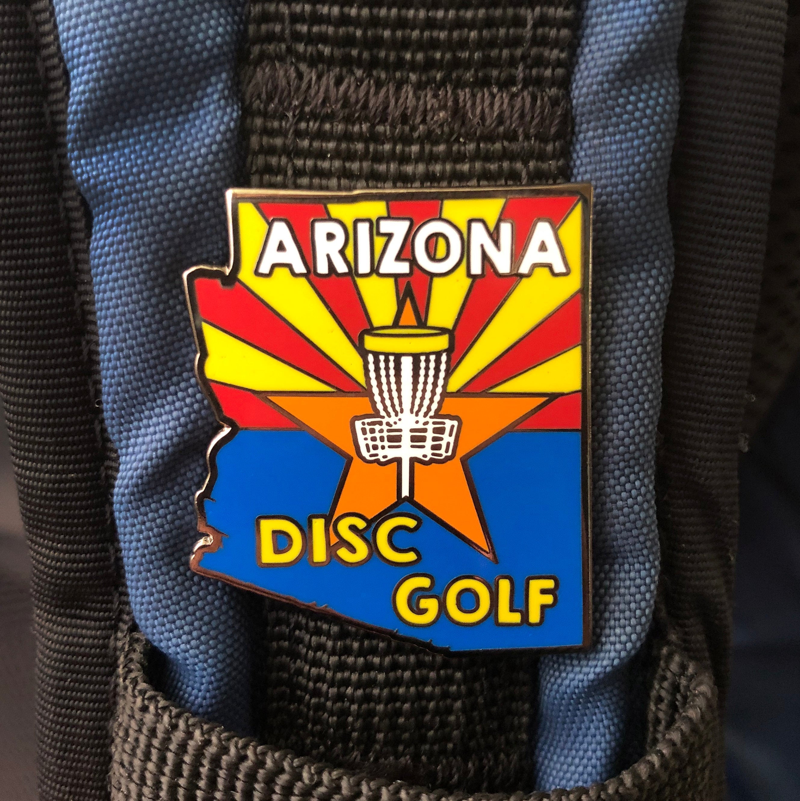 Arizona State Disc Golf Pin