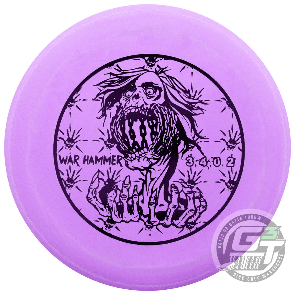 Black Zombie SSSSS War Hammer Putter Golf Disc – Gotta Go Gotta Throw