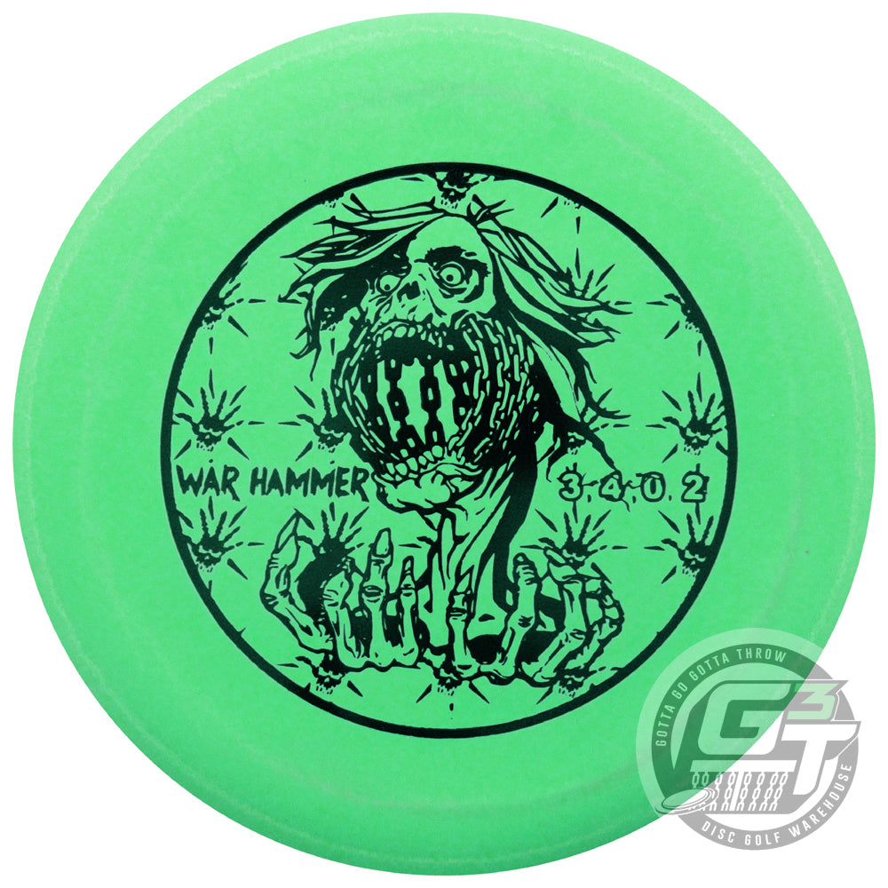 Black Zombie Firm War Hammer Putter Golf Disc