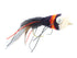 Wild Water Fly Fishing Black, Red and Orange Deer Hair Bass Bug, size 2, qty. 2