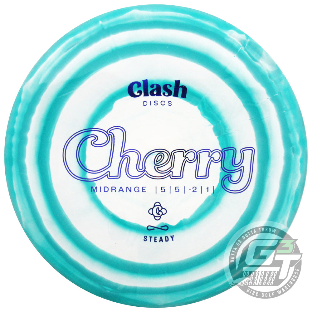 Clash Steady Ring Cherry Midrange Golf Disc