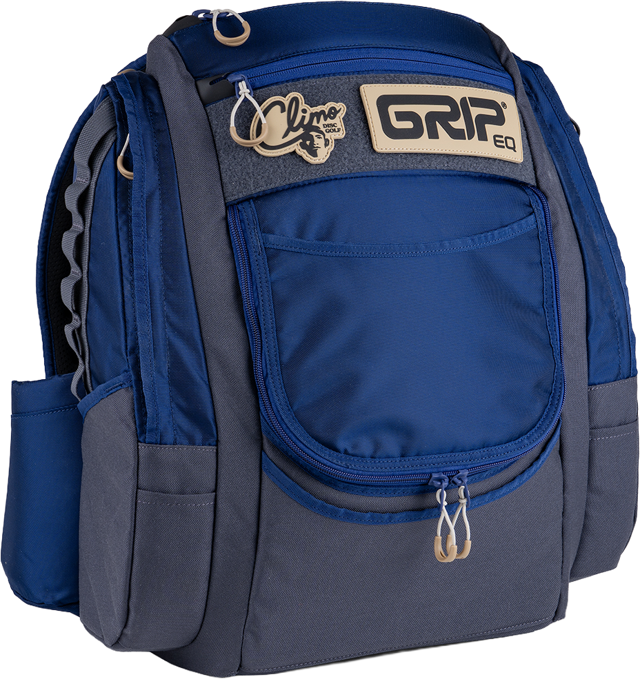 Climo Disc Golf GripEQ Ken Climo ATS Signature Series Backpack Disc Golf Bag