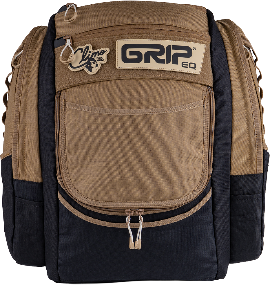 Climo Disc Golf GripEQ Ken Climo ATS Signature Series Backpack Disc Golf Bag