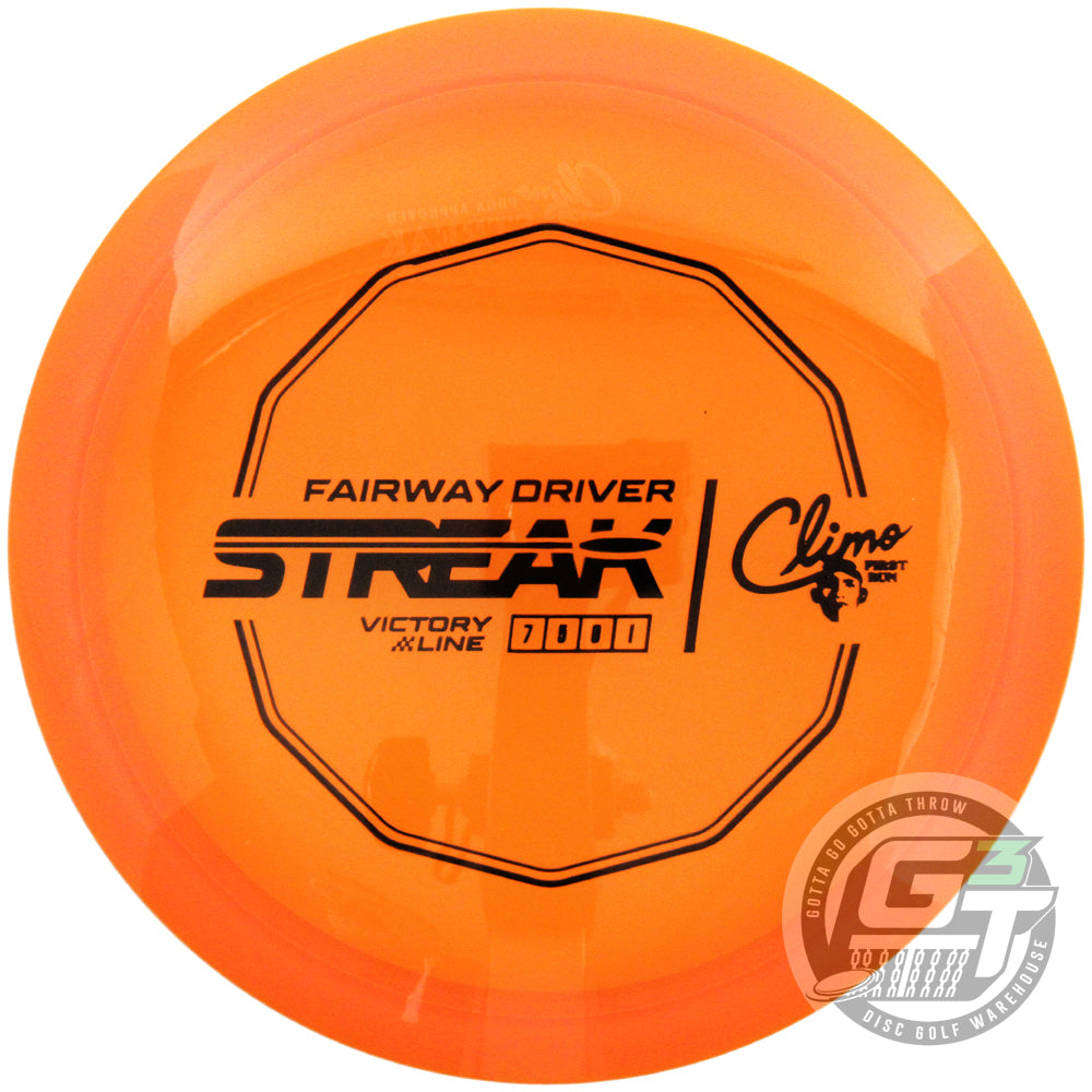Climo First Run Victory Line Streak Fairway Driver Golf Disc