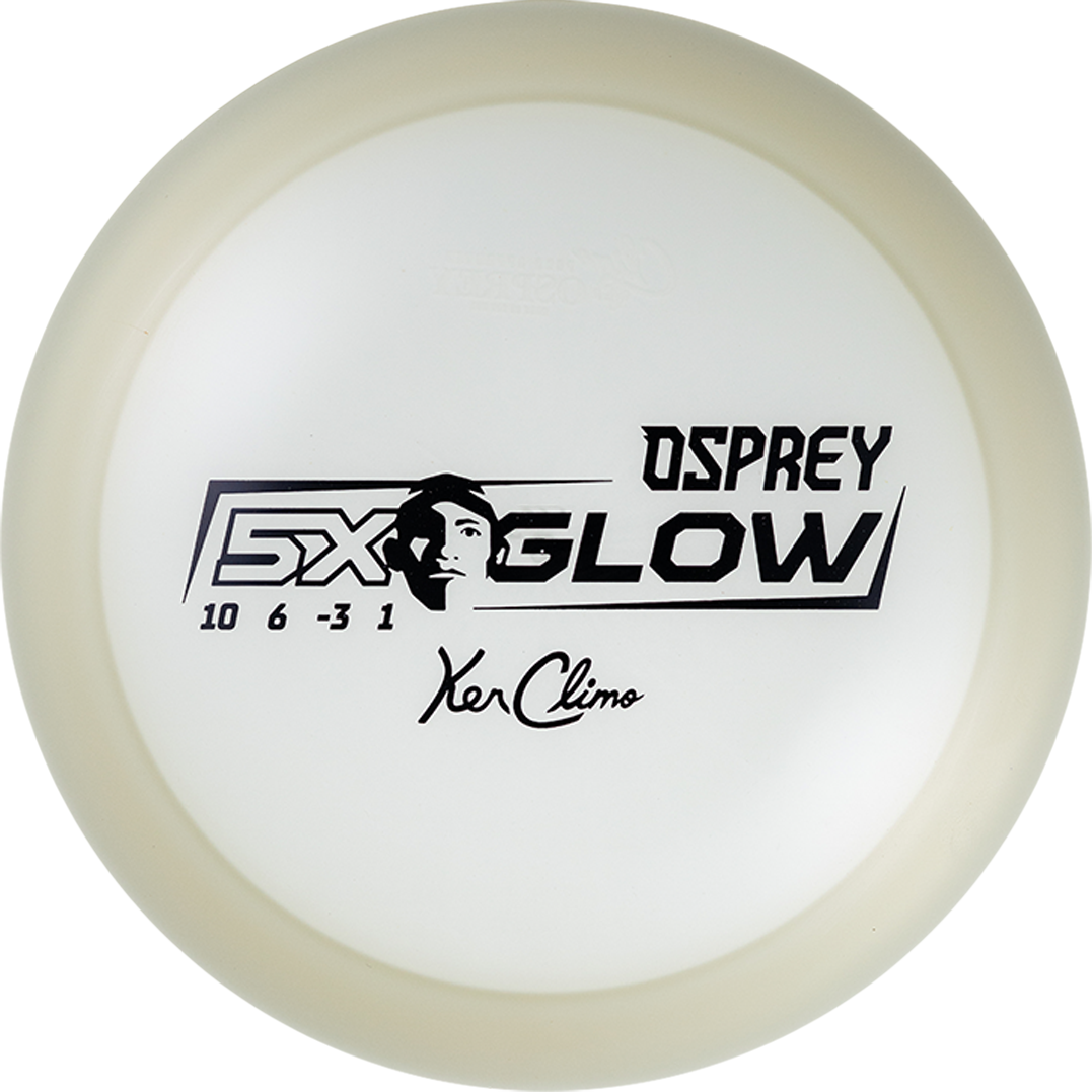 Climo 5X Glow Victory Line Osprey Distance Driver Golf Disc