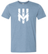 Wind Chill Metallic Blue Logo T-Shirt