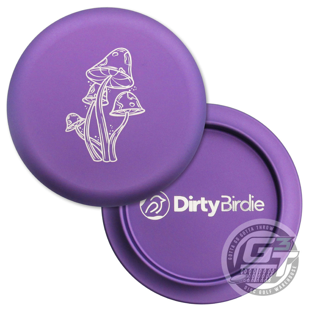 Dirty Birdie Mushroom Design Aluminum Mini Marker Disc
