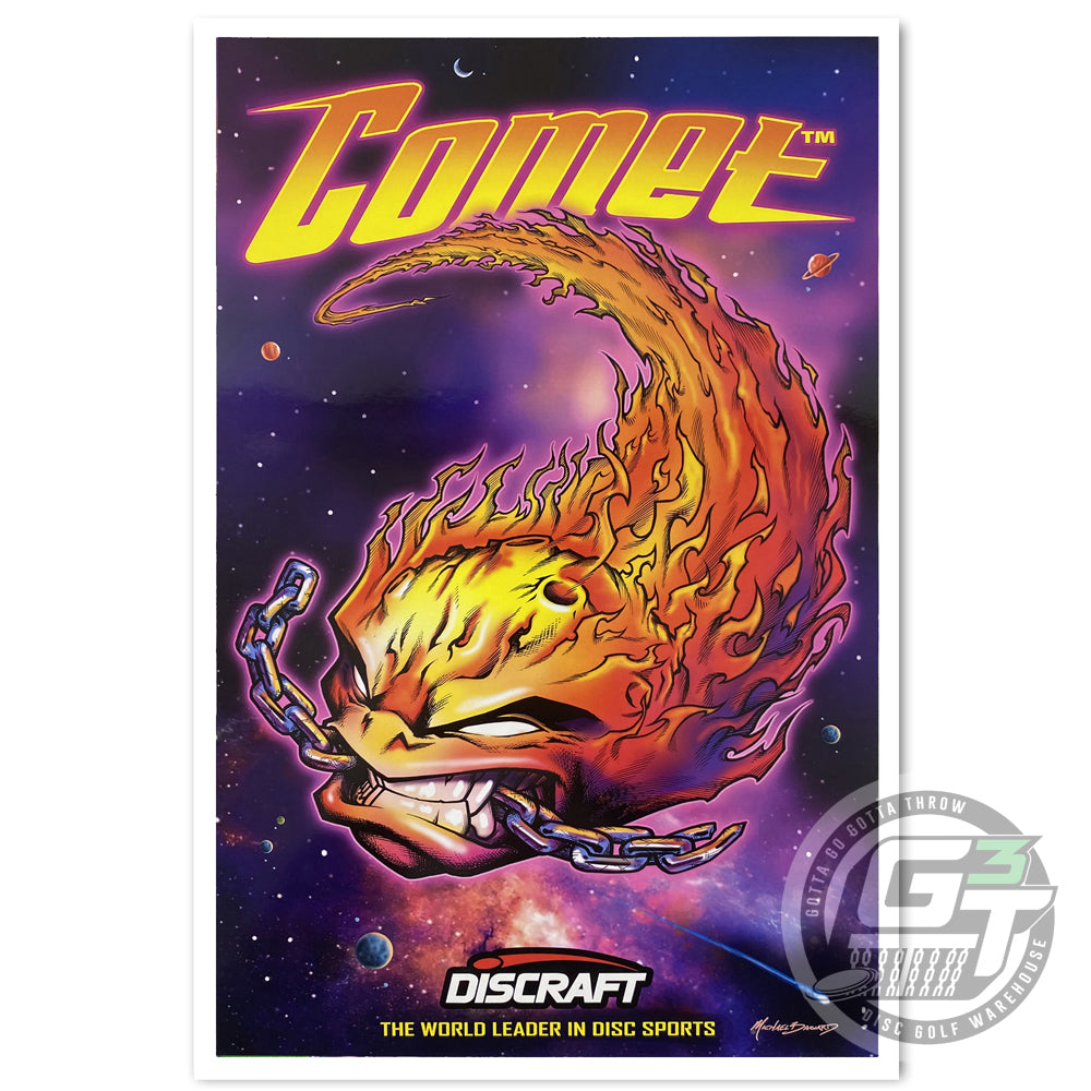 Discraft Comet Poster