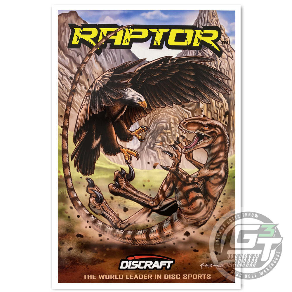 Discraft Raptor Poster