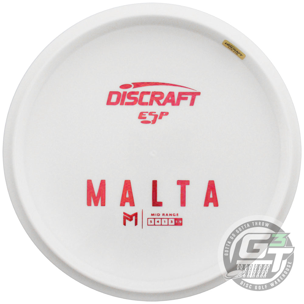 Discraft Dye Pack Bottom Stamp Paul McBeth ESP Malta Midrange Golf Disc