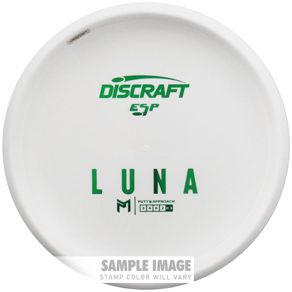 Discraft Dye Pack Bottom Stamp Paul McBeth ESP Luna Putter Golf Disc