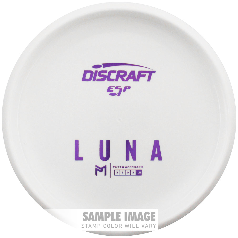 Discraft Dye Pack Bottom Stamp Paul McBeth ESP Luna Putter Golf Disc