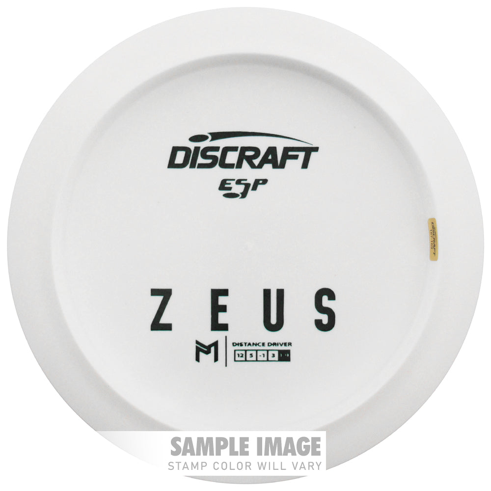 Discraft Dye Pack Bottom Stamp Paul McBeth ESP Zeus Distance Driver Golf Disc