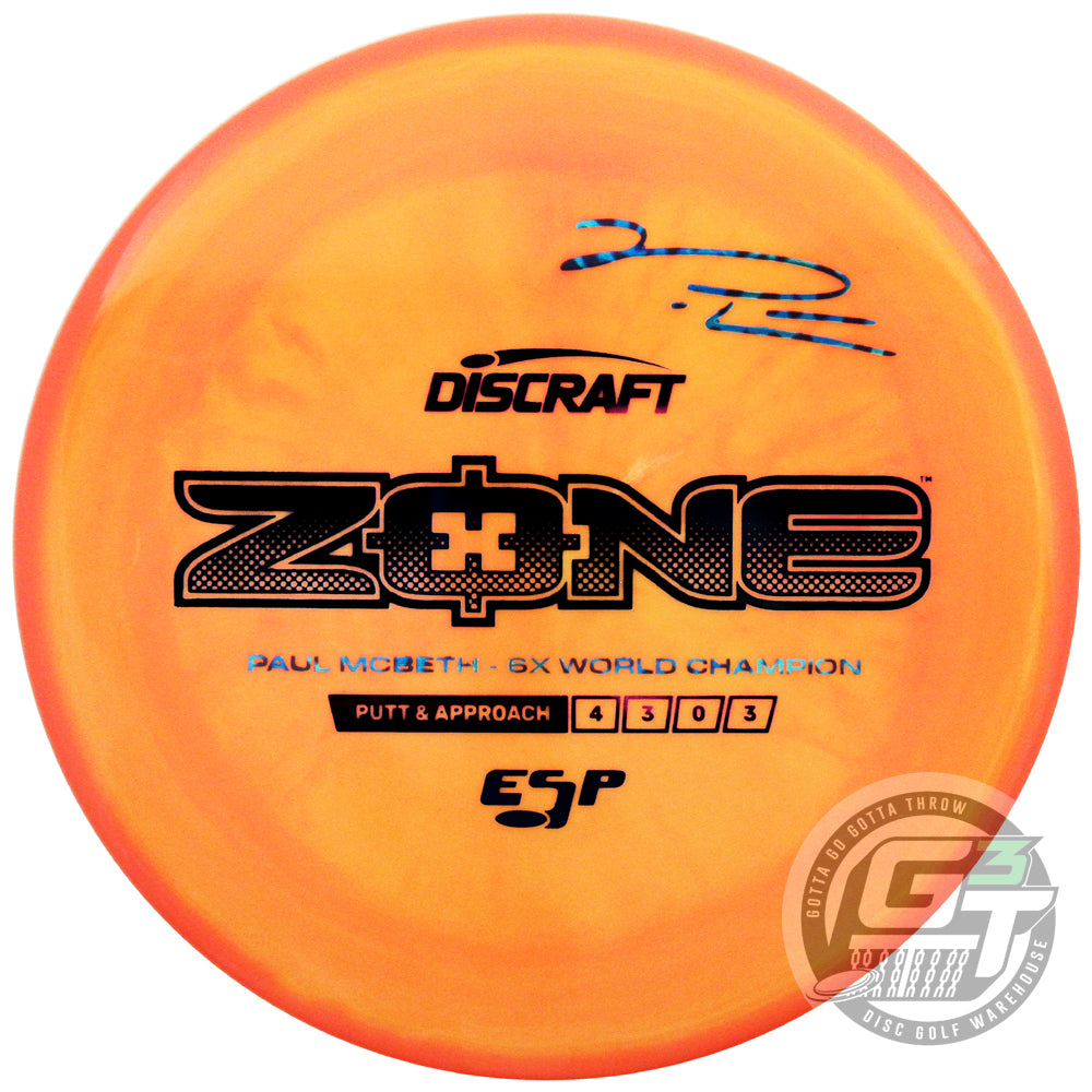 Discraft ESP Zone [Paul McBeth 6X] Putter Golf Disc