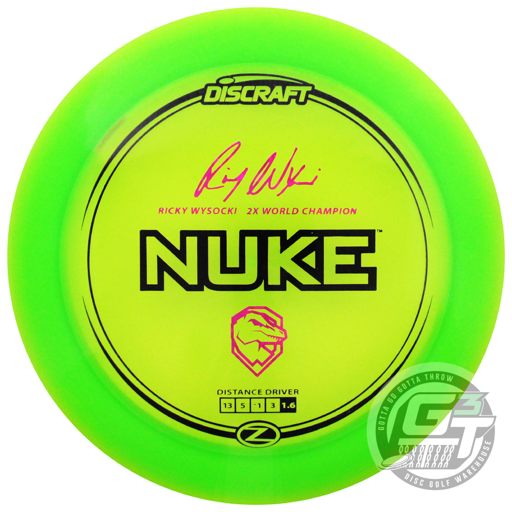 Discraft Elite Z Nuke [Ricky Wysocki 2X] Distance Driver Golf Disc