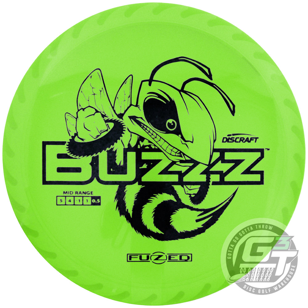 Discraft Fuzed Line Buzzz w/ Saw Pattern Midrange Golf Disc