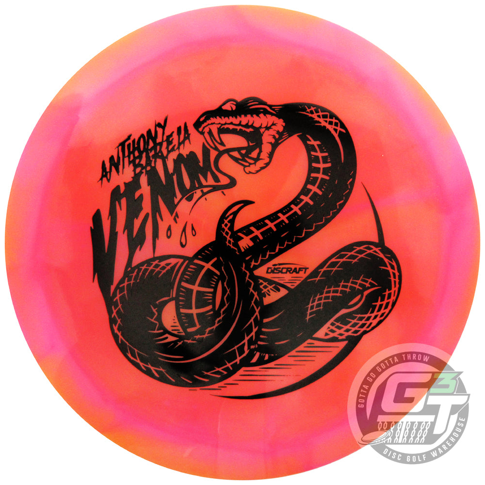 Discraft Limited Edition 2023 Elite Team Anthony Barela Swirl Elite Z Venom Distance Driver Golf Disc