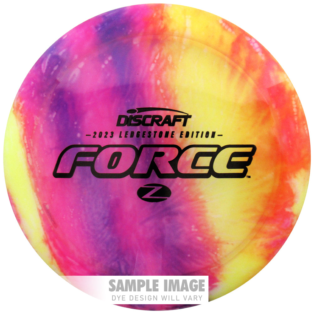 Discraft Limited Edition 2023 Ledgestone Open Fly Dye Elite Z Force Distance Driver Golf Disc