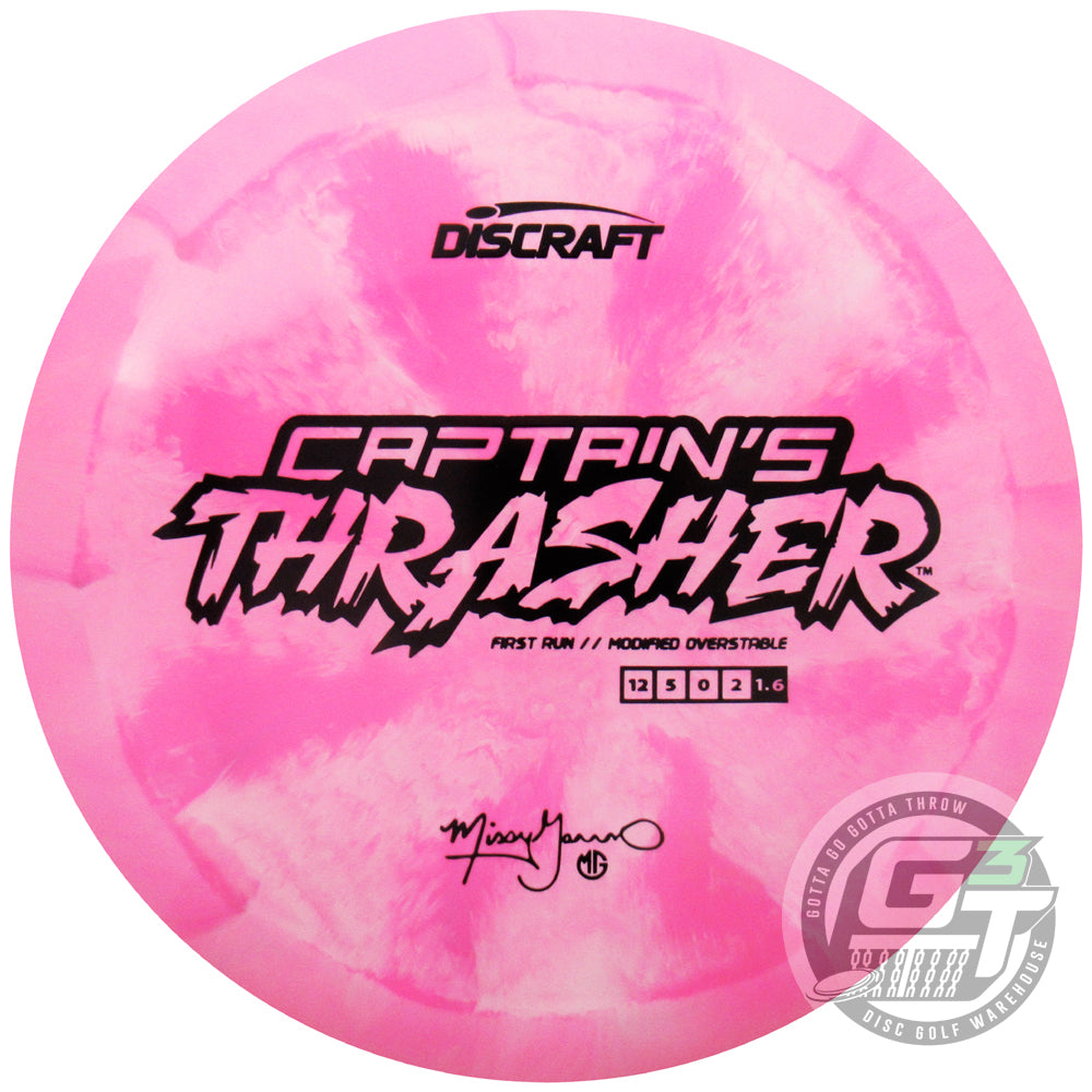 PRE-ORDER Discraft Limited Edition 2024 Missy Gannon First Run Special Blend ESP Captain's Thrasher Distance Driver Golf Disc