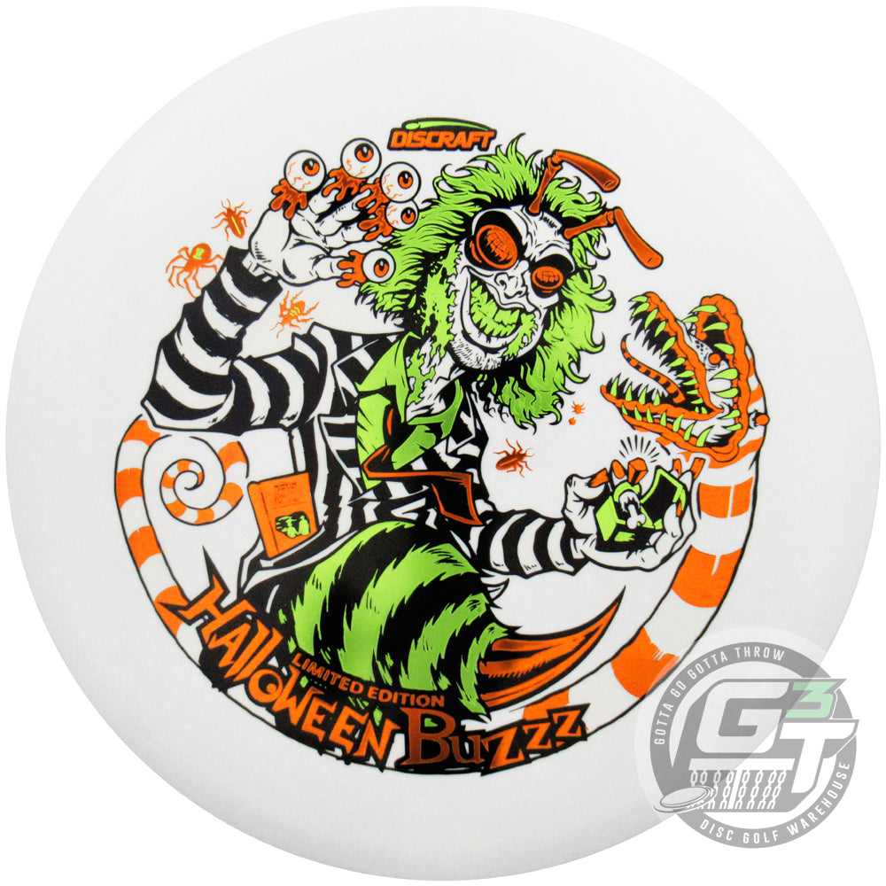 Discraft Limited Edition 2024 Halloween Buzzjuice Triple Foil Glo Elite Z Buzzz Midrange Golf Disc