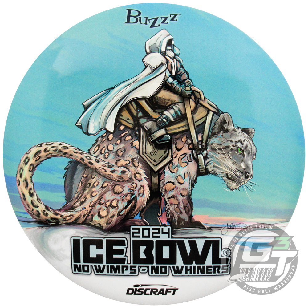Discraft Limited Edition 2024 Ice Bowl SuperColor ESP Buzzz Midrange Golf Disc