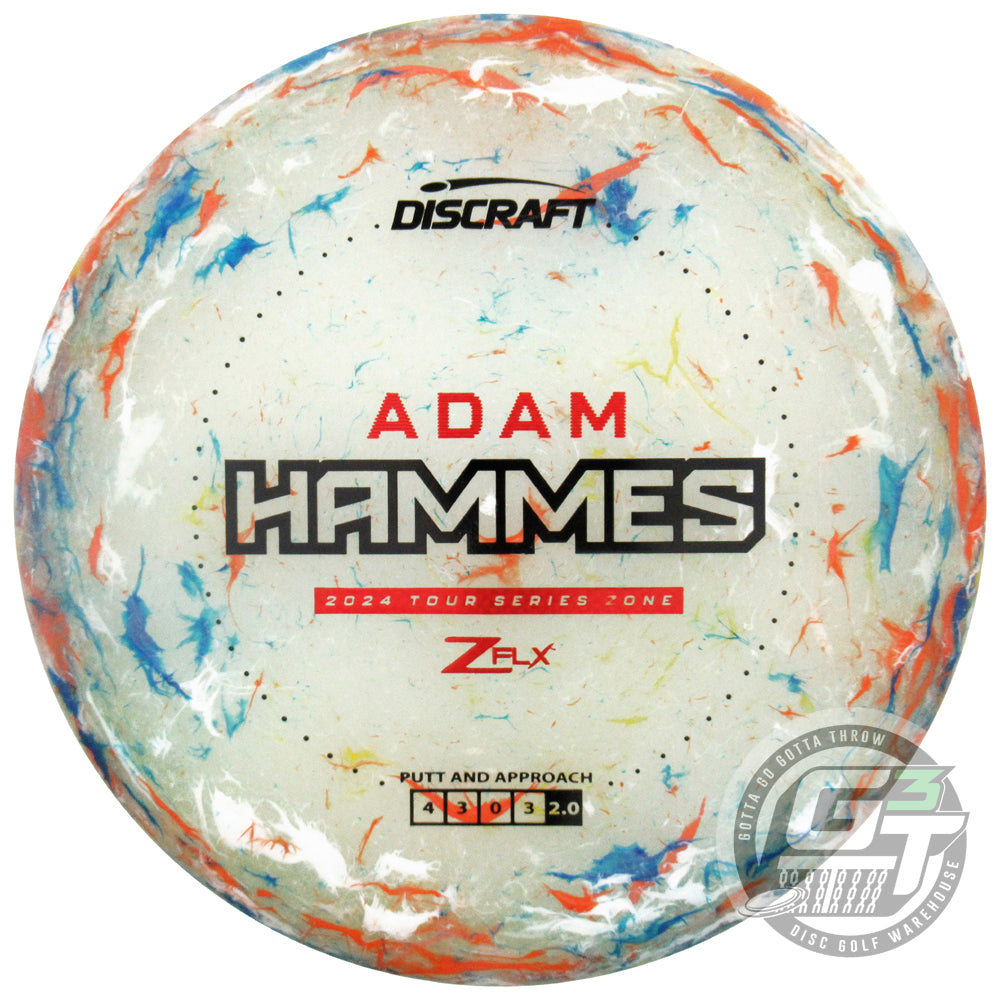 PRE-ORDER Discraft Limited Edition 2024 Tour Series Adam Hammes Jawbreaker Elite Z FLX Zone Putter Golf Disc