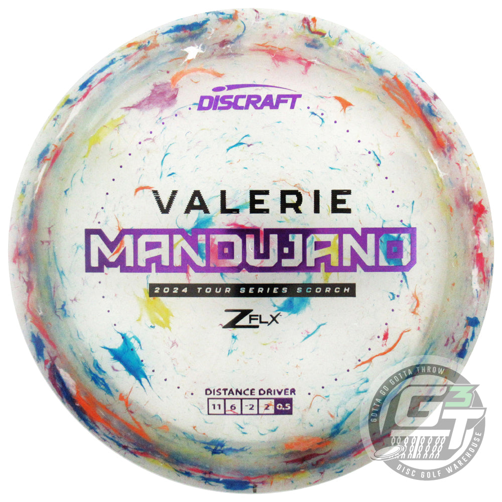 PRE-ORDER Discraft Limited Edition 2024 Tour Series Valerie Mandujano Jawbreaker Elite Z FLX Scorch Distance Driver Golf Disc