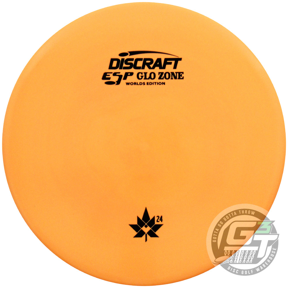 Discraft Limited Edition 2024 PDGA World Championships Glo ESP Zone Putter Golf Disc