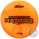 Discraft Limited Edition 2025 Tour Series Aaron Gossage Swirl Elite Z Raptor Distance Driver Golf Disc
