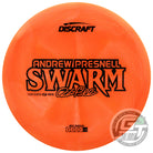 Discraft Limited Edition 2025 Tour Series Andrew Presnell Jawbreaker Swirl Elite Z Swarm Midrange Golf Disc
