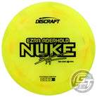Discraft Limited Edition 2025 Tour Series Ezra Aderhold Swirl Elite Z Nuke Distance Driver Golf Disc