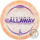 Discraft Limited Edition Victory Edition 2025 Krokhol Open Champion Ben Callaway Confetti Elite Z Buzzz Midrange Golf Disc